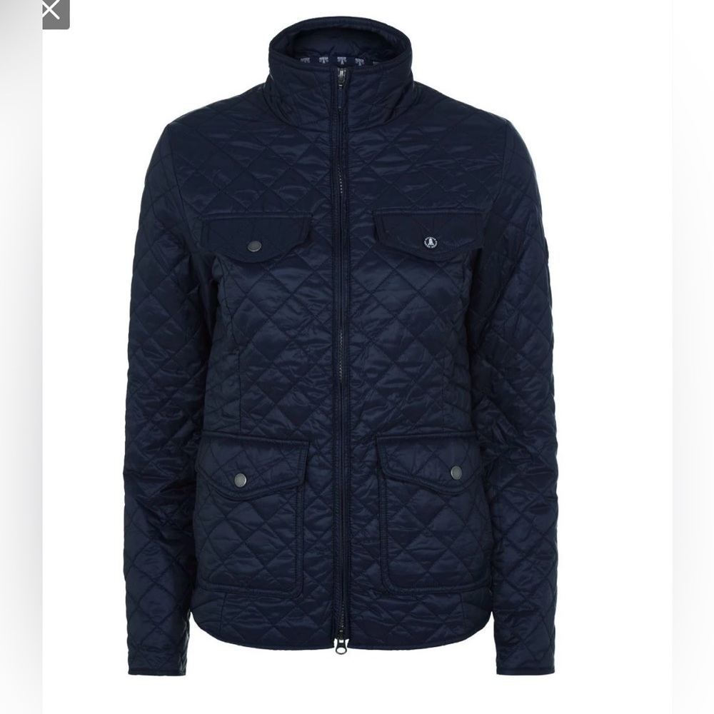 Barbour women’s quilted coat. Like new size 6